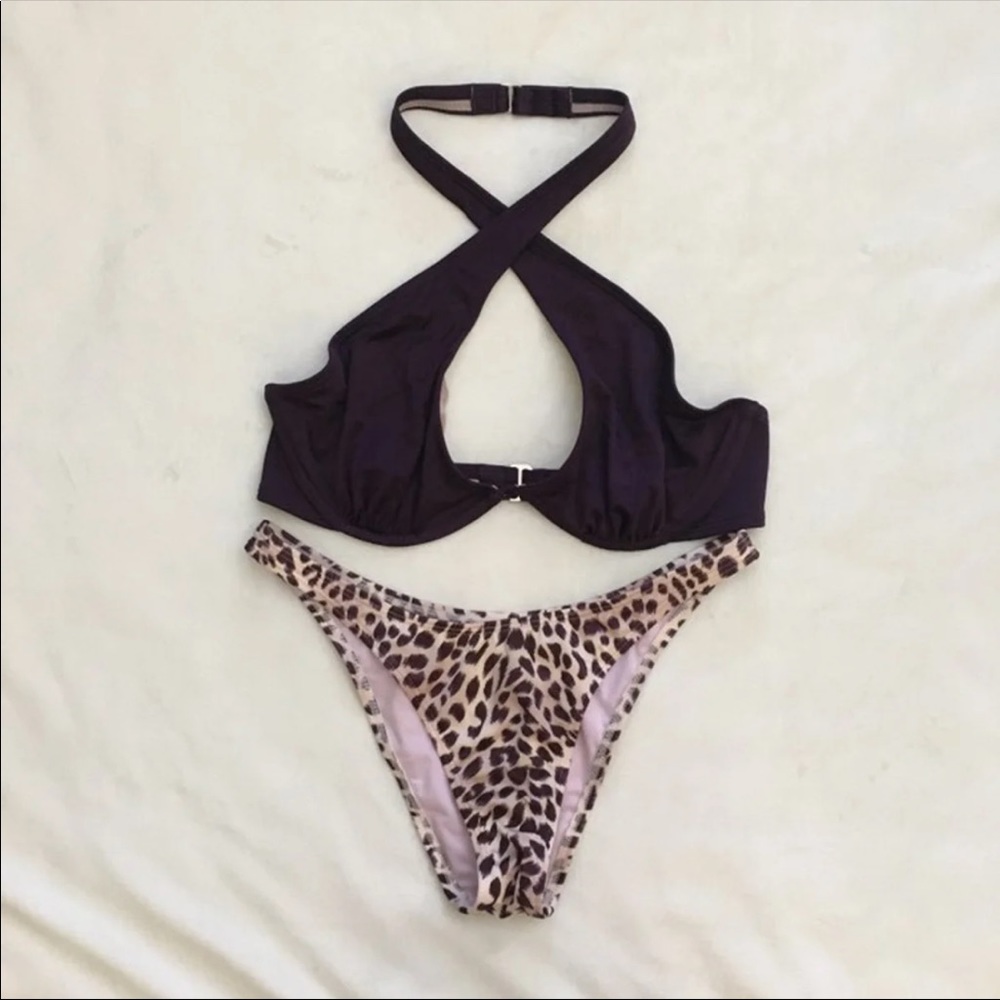 EUC 34C/S VS Crisscross Bikini